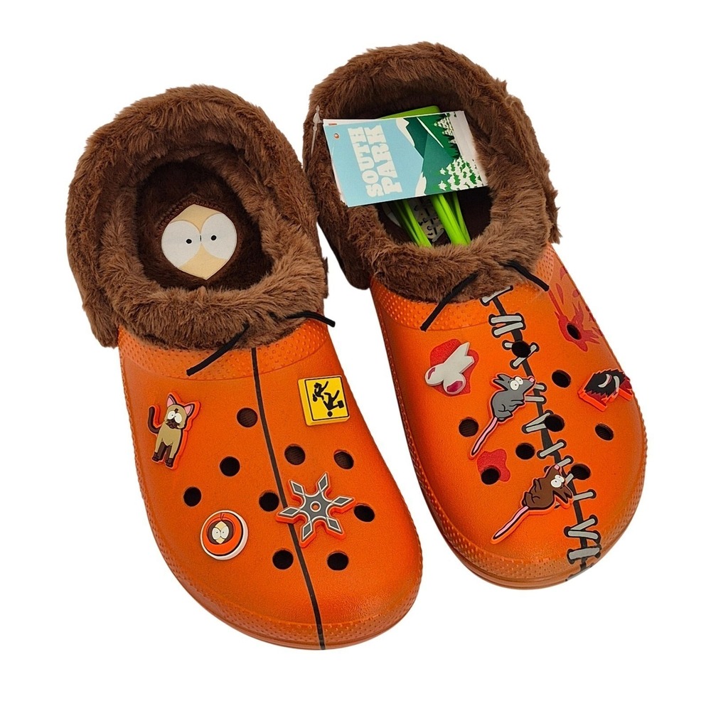Crocs South Park Kenny Classic Lined Clogs Adult Men's Size 9 Shoe 211499-90H